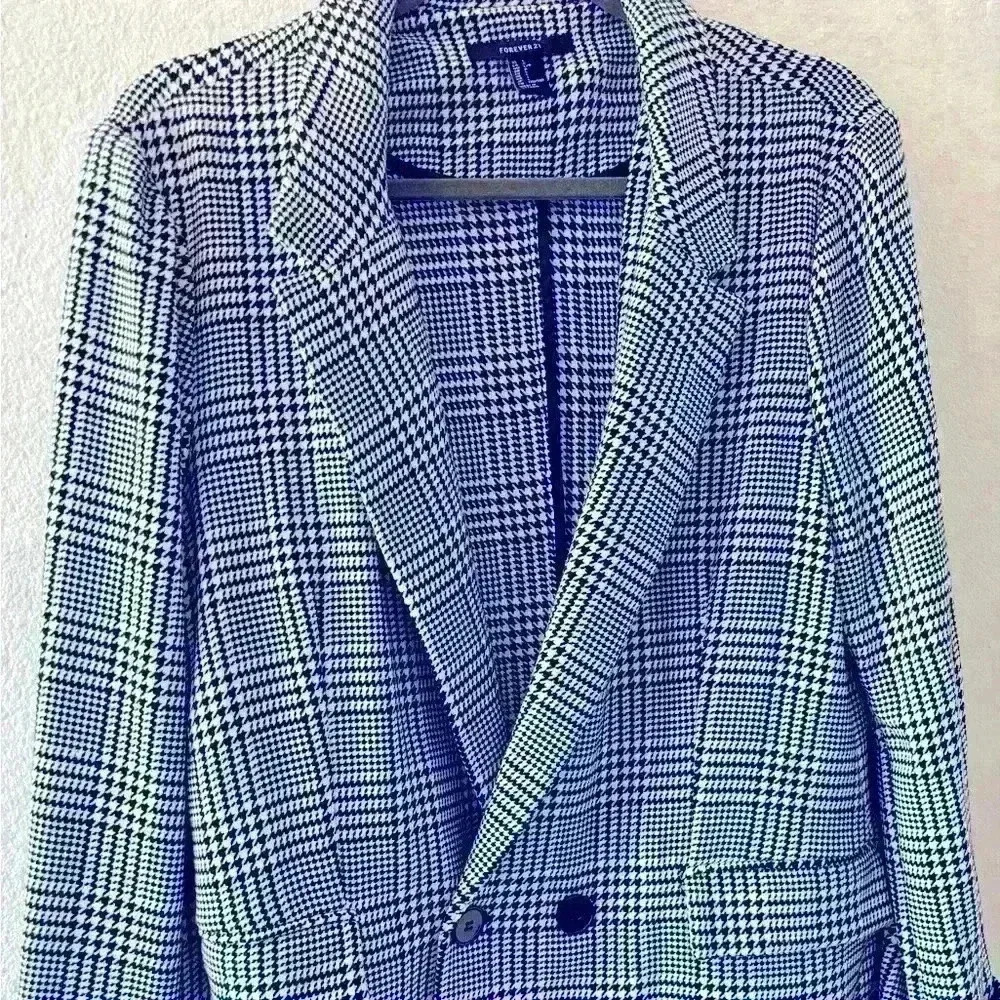 Checker blazer